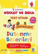 4. Sınıf Altın Beyin Dikkat Ve Zeka Kitabı