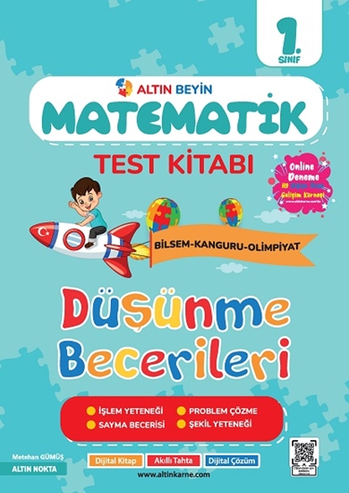 1. Sınıf Altın Beyin Matematik Test Kitabı