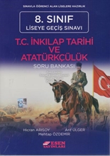 8. Sınıf Liseye Geçiş Sınavı T.c. İnkılap Tarihi Ve Atatürkçülük Soru Bankası