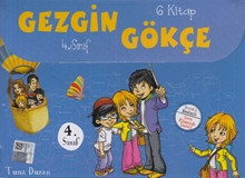 4. Sınıf Gezgin Gökçe (6 Kitap) Renli Resimli Soru Kitapçığı İlaveli