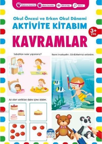 Aktivite Kitabım Kavramlar 3+ Yaş