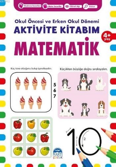 Aktivite Kitabım Matematik 4+ Yaş