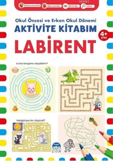 Aktivite Kitabım Labirent 4+ Yaş