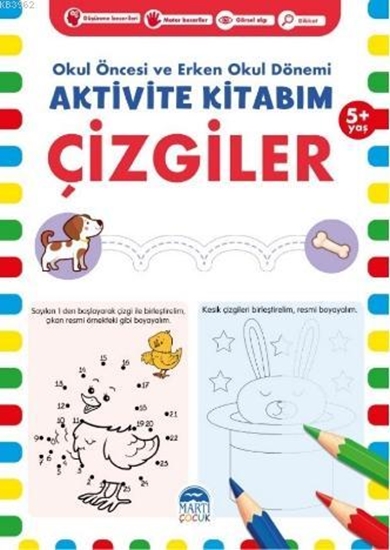 Aktivite Kitabım Çizgiler 5+ Yaş