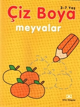 Çiz Boya Meyveler 3-7 Yaş